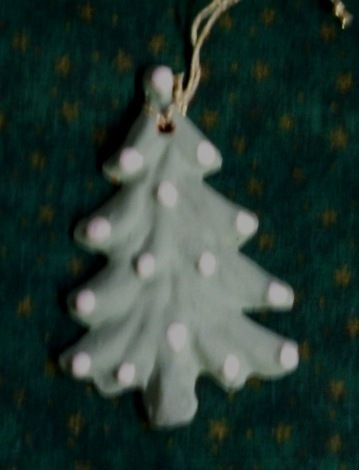 Fenyőfa karácsonyfadísz
